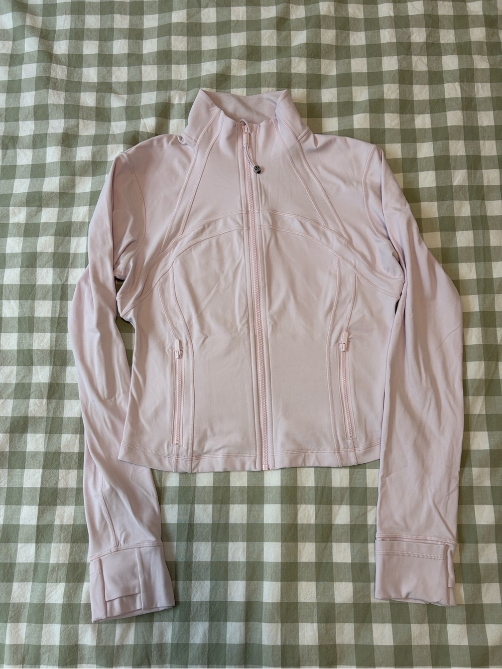 lululemon athletica Pale Pink Define Crop Jacket